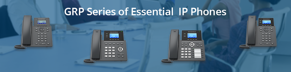 GRP Series of Essential IP Phones