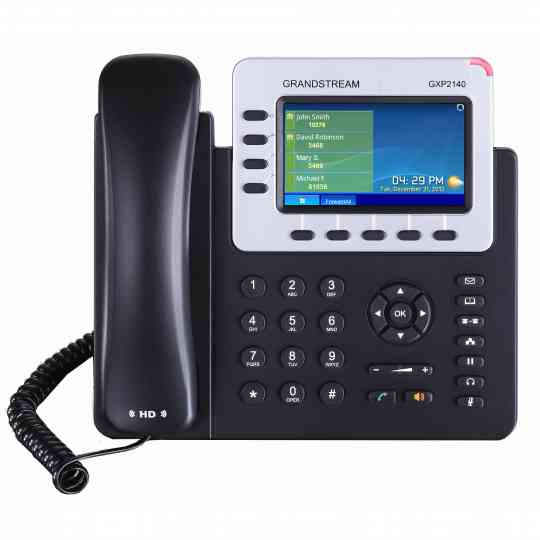 Grandstream GXP2130 IP Business Office Phone W/ Stand & Handset 