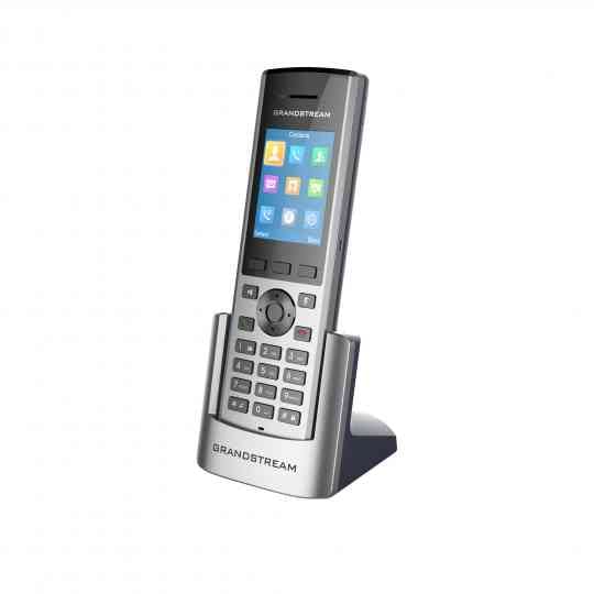 JM Technologie Maroc, GRANDSTREAM DP722 TELEPHONE DECT NOIR/ARGENT