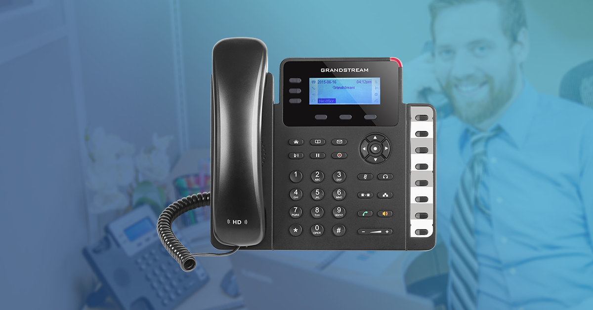内祝い】 さくら機電Grandstream GXP1630 Bundle of Gigabit IP Phone lines XML LCD  HD audio PoE by Grandstream