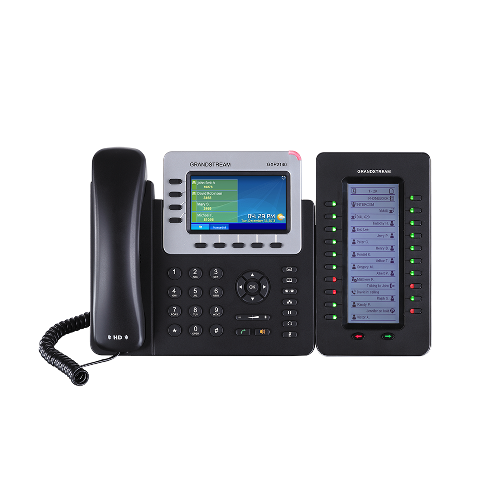 Grandstream GXP2140 with GXP2200EXT extension module